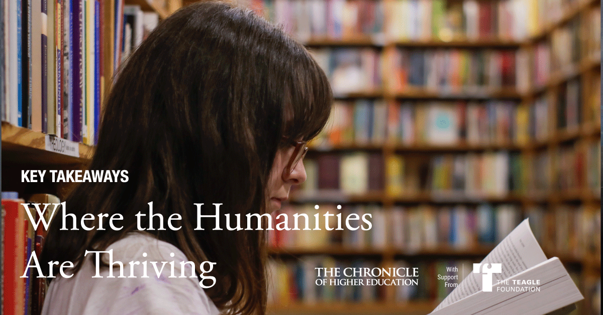 Where the Humanities Are Thriving: Key Takeaways